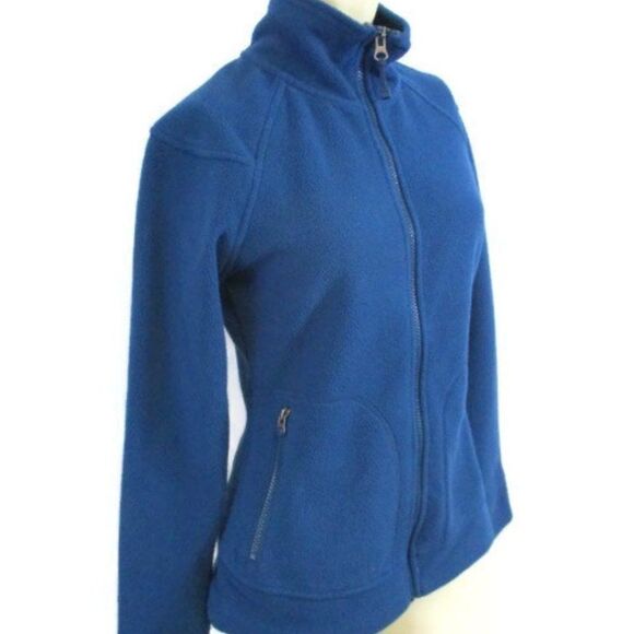 REI Teal Fleece zip front Jacket XS - Picture 2 of 4